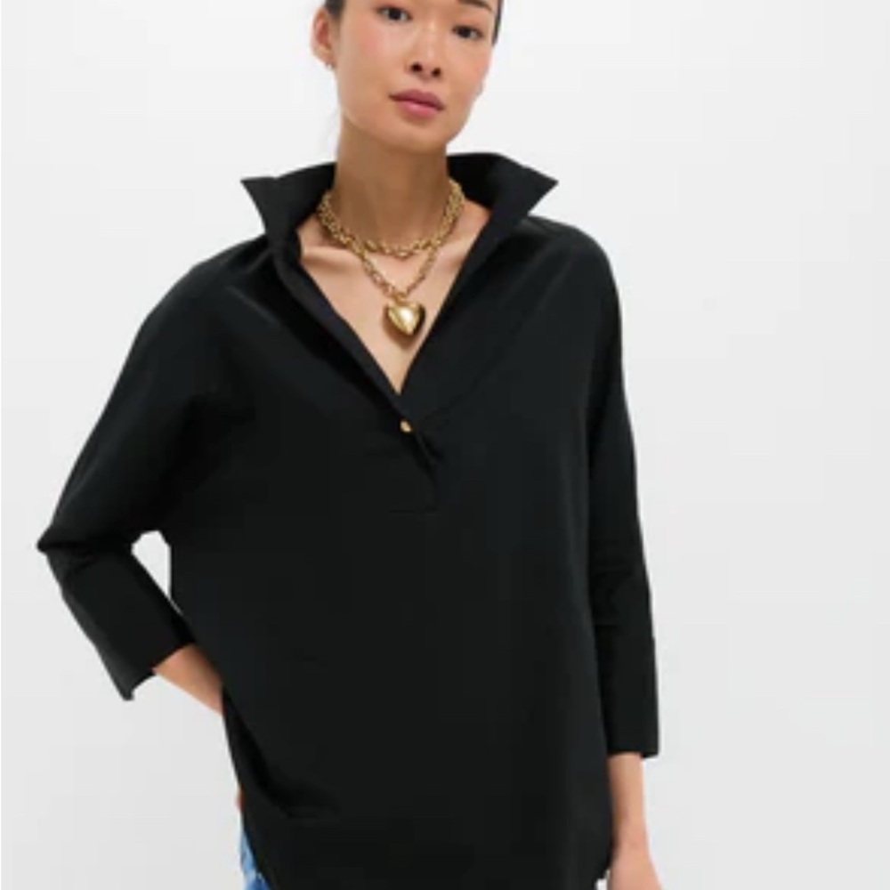 Tuckernuck Black Willow Blouse